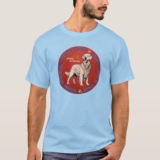 3000 Sterke Rode Cirkel T-shirt (Voorkant)