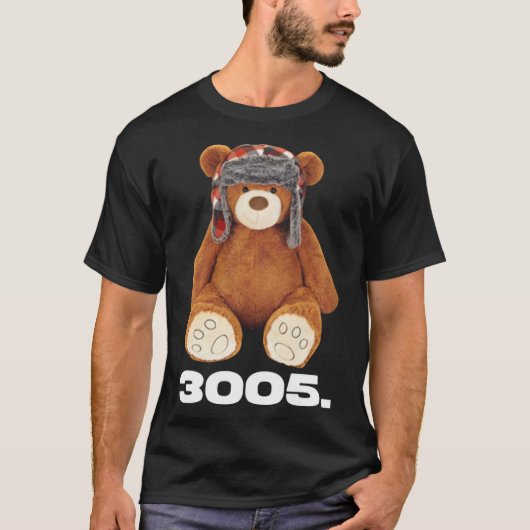 3005 Bear Childish Gambino Classic T-Shirt (Voorkant)