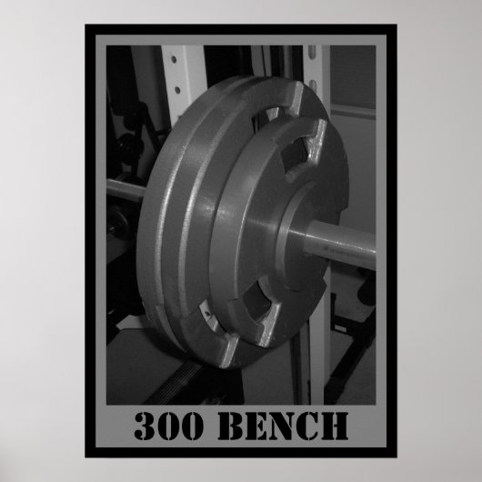 300-BENCH Poster (Voorkant)