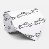 300 Cabrio Blk Stropdas (Opgerold)