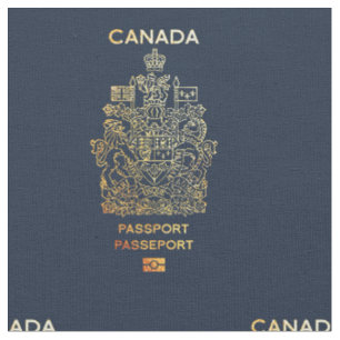 [300] Canadian Passport Hoesje Stof