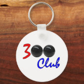 300 Club - Perfect Bowling Game Gift Sleutelhanger (Voorkant)