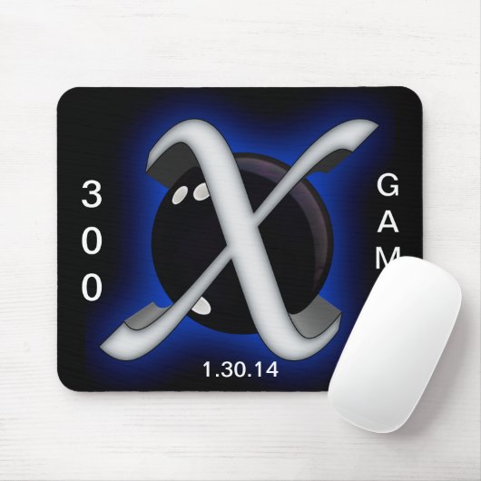 300 Club, Xmachine Bowling Graphics, 300 game, Muismat (Met muis)