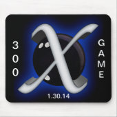 300 Club, Xmachine Bowling Graphics, 300 game, Muismat (Voorkant)