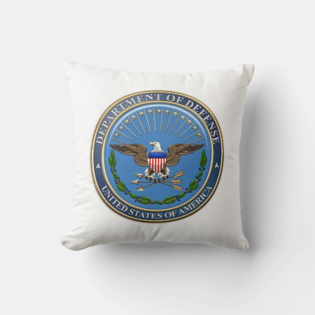 [300] Embleem van het Amerikaanse ministerie van D Kussen (Voorkant)