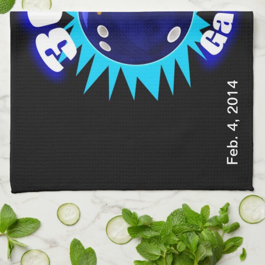 300 Game Blues Theedoek (Gevouwen)