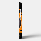 300 Game Oranje & Black met naam en datum Case-Mate iPhone Case (Achterkant / Links)
