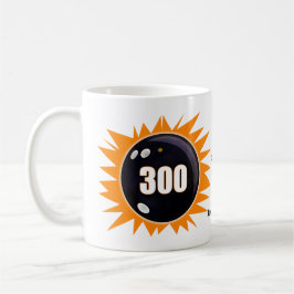 300 Game Oranje en zwart Koffiemok