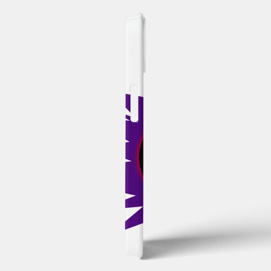 300 Game Paars Black en Red Phone Case (Achterkant / Rechts)