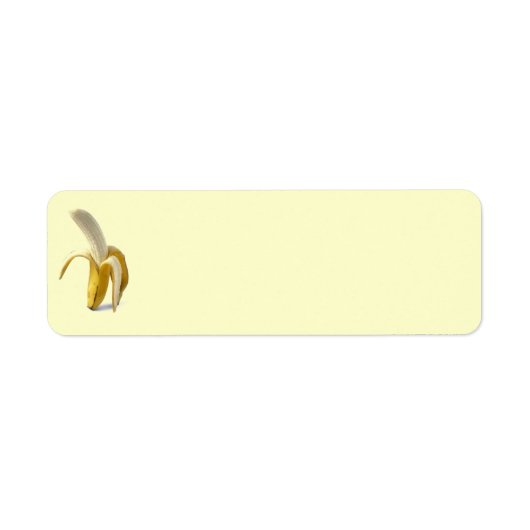 300 GEEL BANANE VRUCHTENGEZONDHEIDSVOEDING ETIKET (Voorkant)