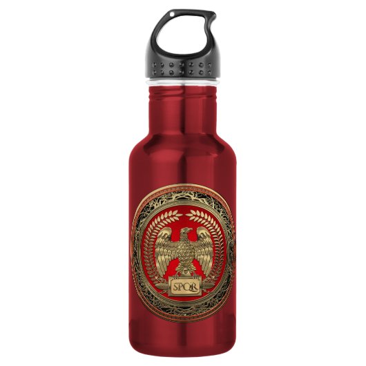 [300] Gold Roman Imperial Eagle Waterfles (Voorkant)
