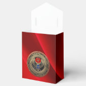 [300] Heilig goud Egyptisch scharretje met Ankh Bedankdoosjes (Geopend)