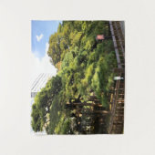 300 jaar oude dennenbomen wandkleed (Voorkant)