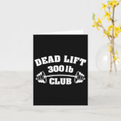 300 lbs Pound Club Gym Weightlift Dea Kaart (Gele Bloem)