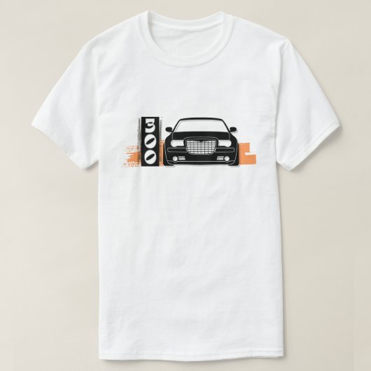 300 Mannen basisshirt T-shirt (Design voorkant)