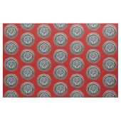 [300] Master Mason - Silver Square & Compass Stof (Fat Quarter)