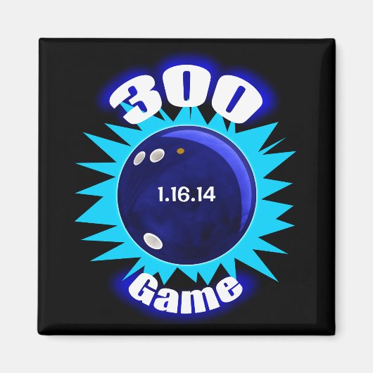 300 Perfect Game Blues Magneet (Voorkant)
