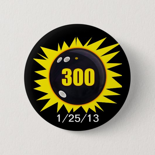 300 Perfect Game Ronde Button 5,7 Cm (Voorkant)