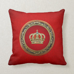 [300] Princess King-Queen Crown [Belg.Gold] Kussen