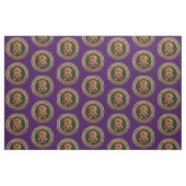 [300] Rode en gele dragons Stof (Fat Quarter)