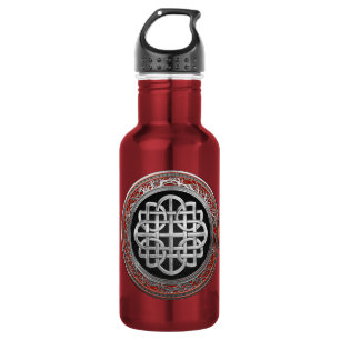 [300] Sacred Celtic Silver Knot Cross Waterfles