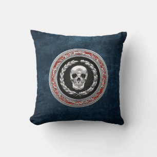 [300] Silver Skull Kussen
