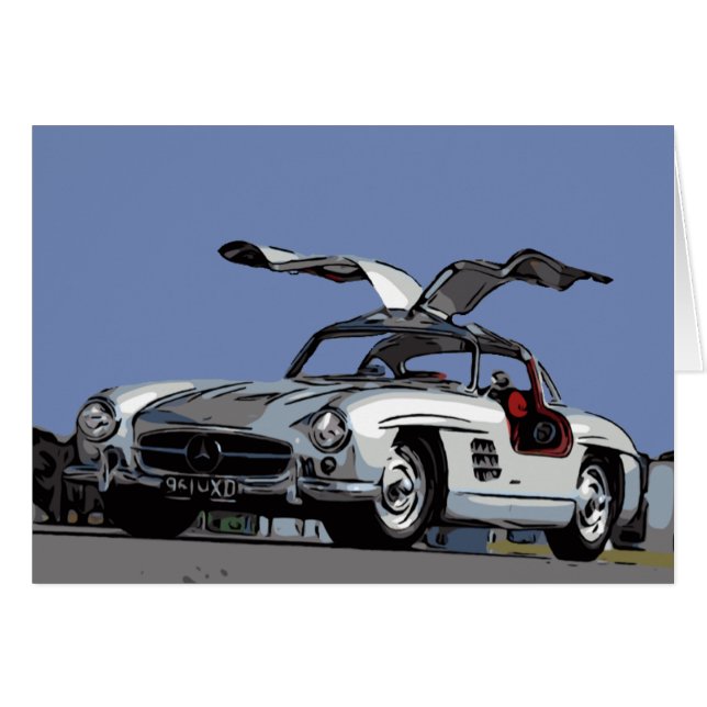 300 SL - GULLWING (Voorkant Horizontaal)