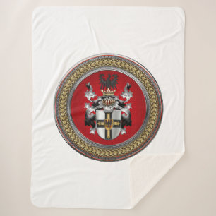 [300] Teutonische wapenschild Sherpa Deken