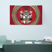 [300] Teutonische wapenschild Spandoek (Beurs)