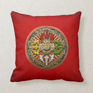 [300] Tibetan Double Dorje Mandala Kussen