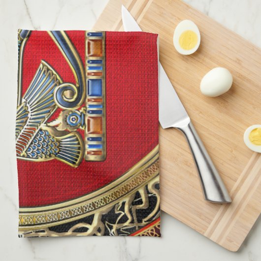 [300] Treasure Trove: The Eye of Horus Theedoek (Quarter Fold)