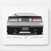 300zx "Geniet van Z-uitzicht". Muismat (Voorkant)