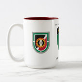 301ST TACTICAL PSYOPS CO(ABN) 14th PSYOPS BN Tweekleurige Koffiemok (Links)