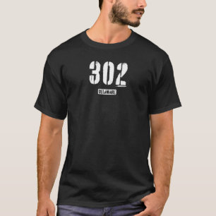 302 Delaware Rough Stencil Design Premium_11 T-shirt