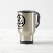 302 Jiu Jitsu Logo Travel Mug Reisbeker (Voorkant rechts)