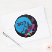 303 4Life Sticker Rond (Envelop)