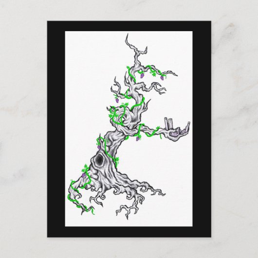 303 bomen briefkaart (Voorkant)