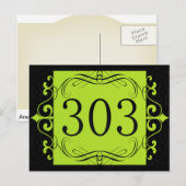 303 Gebiedscode Briefkaart (Voorkant / Achterkant)