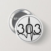 303 golfvorm ronde button 5,7 cm (Voorkant /achterkant)