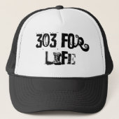 303 Voor het leven Trucker Pet (Voorkant)