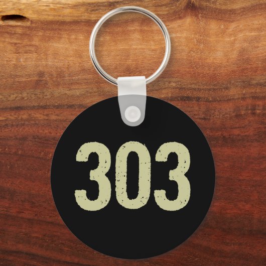 303 Zure Sleutelhanger (Voorkant)