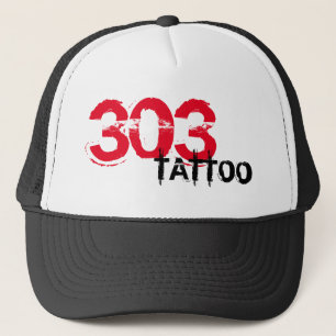303TATTOO TRUCKER HAT VOOR ALLE TRUCKER PET