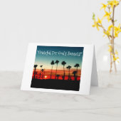 303W dankbaar voor Gods Zonsondergangen (blanco bi Kaart (Gele Bloem)