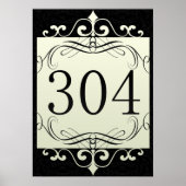304 Netnummer Poster (Voorkant)