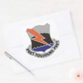 304e signaalbataljon vierkante sticker (Envelop)