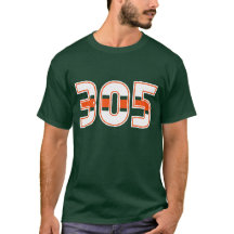 305 Gebiedscode T-shirt