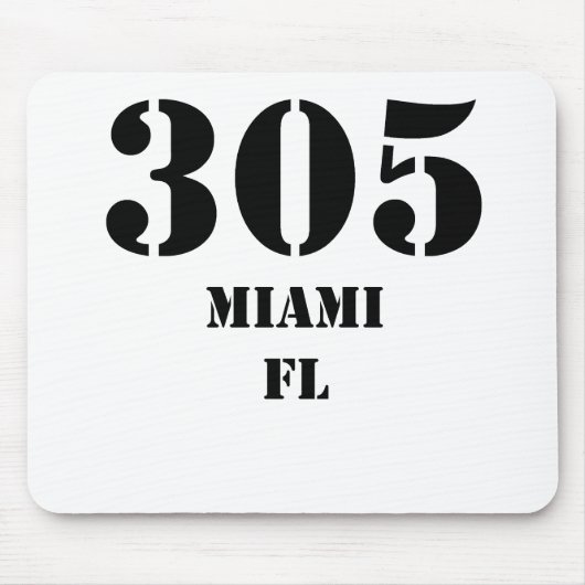 305 Miami FL Muismat (Voorkant)