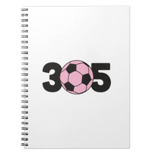 305 Roze Inter Soccer Notitieboek