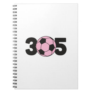 305 Roze Inter Soccer Notitieboek
