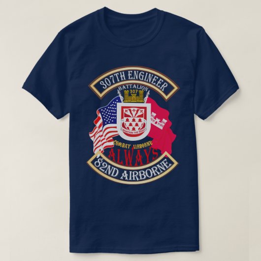 307E geniebataljon X T-shirt (Design voorkant)